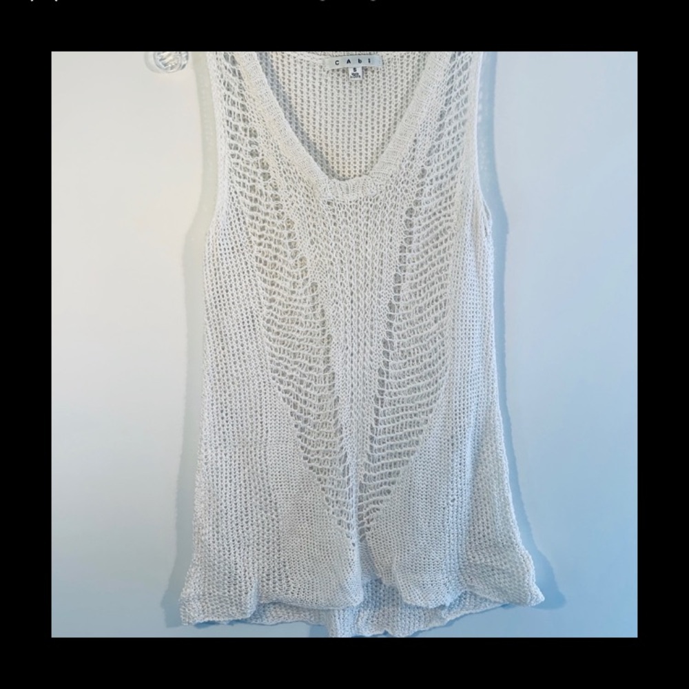 Cabi crochet tank